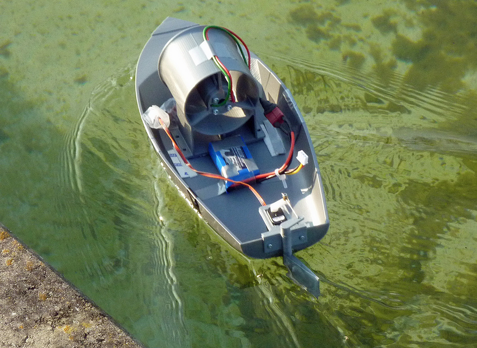 Fully 3D printed remote controlled boat Cults 3D Hubs Talk